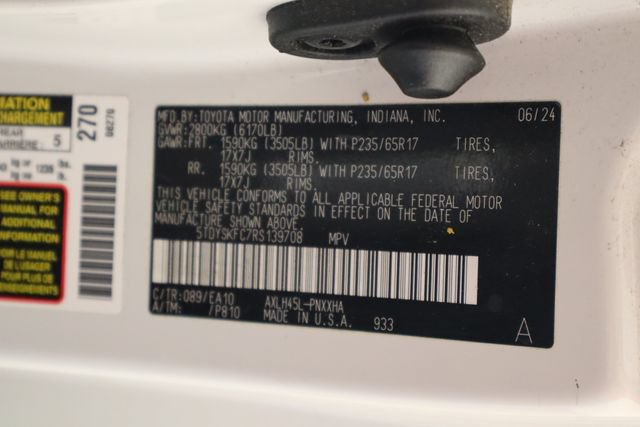 Used 2024 Toyota Sienna XLE AWD/4WD image 42