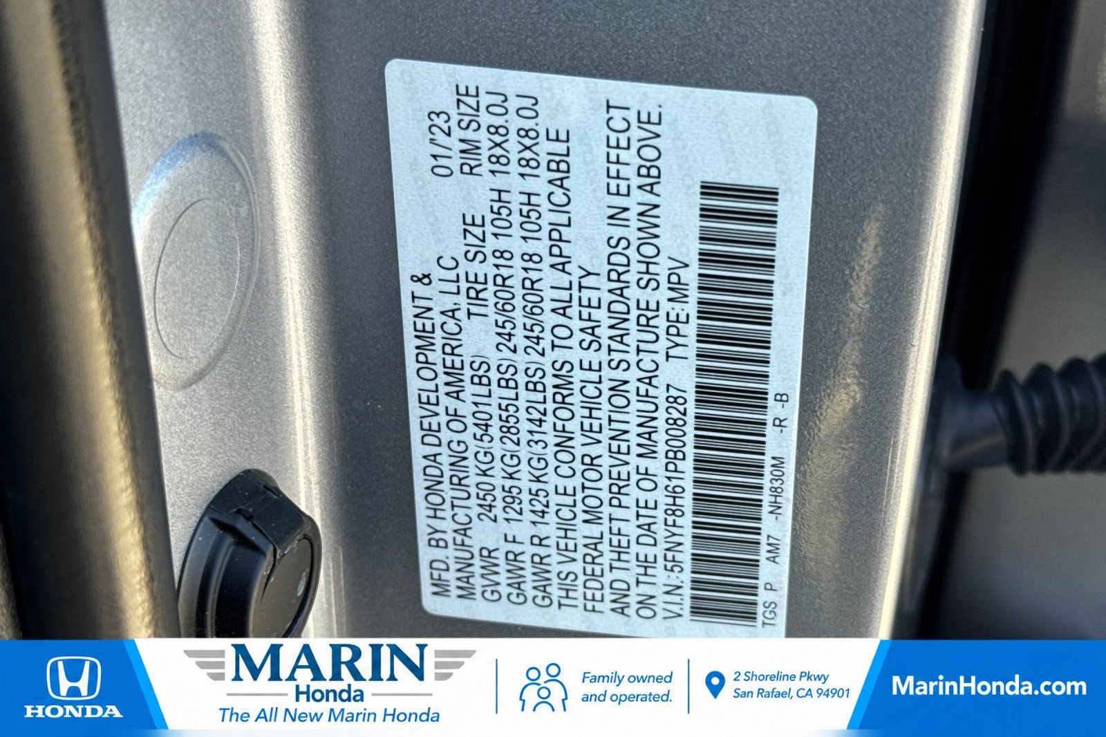 Used 2023 Honda Passport TrailSport image 38