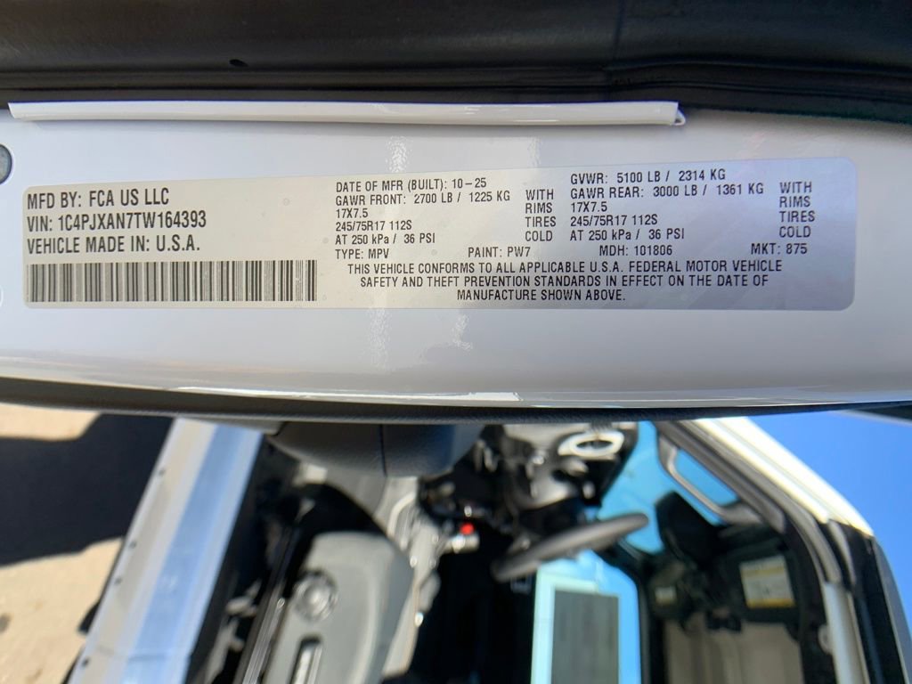 New 2026 Jeep Wrangler Sport S image 31