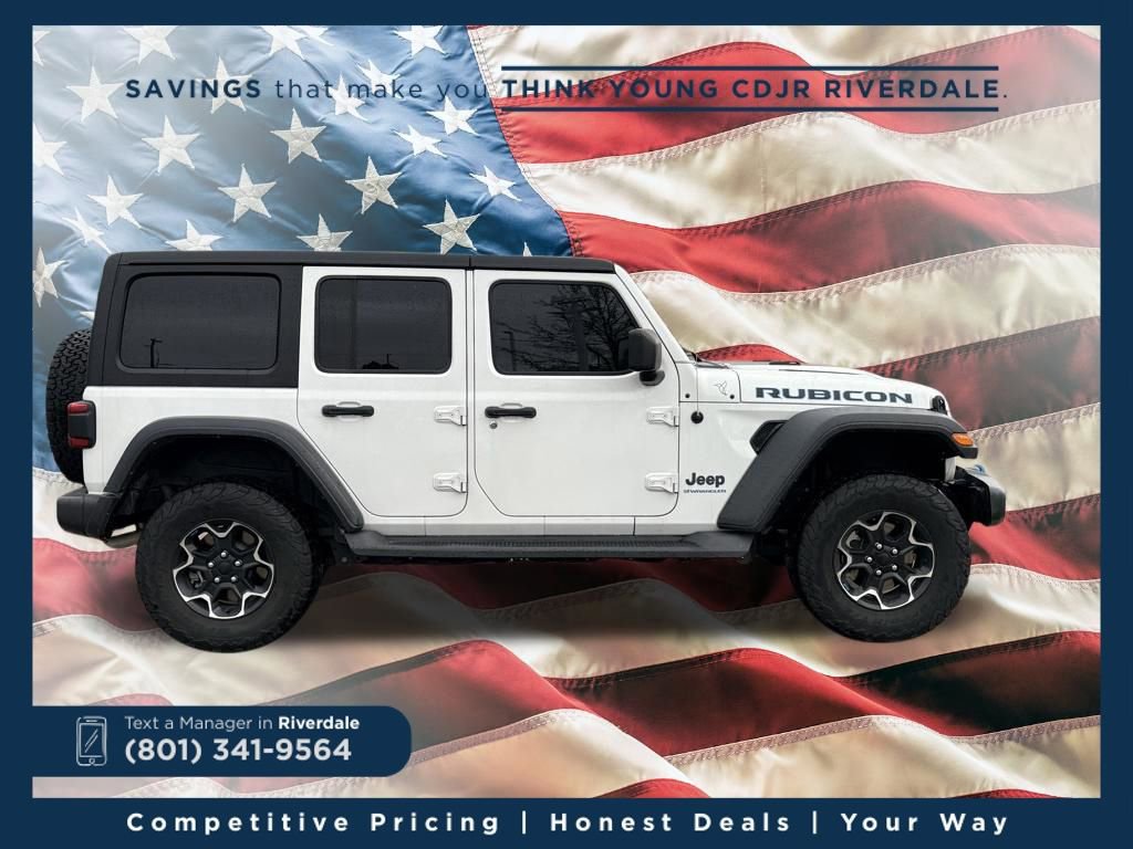 Used 2023 Jeep Wrangler Unlimited Rubicon 4xe image 4