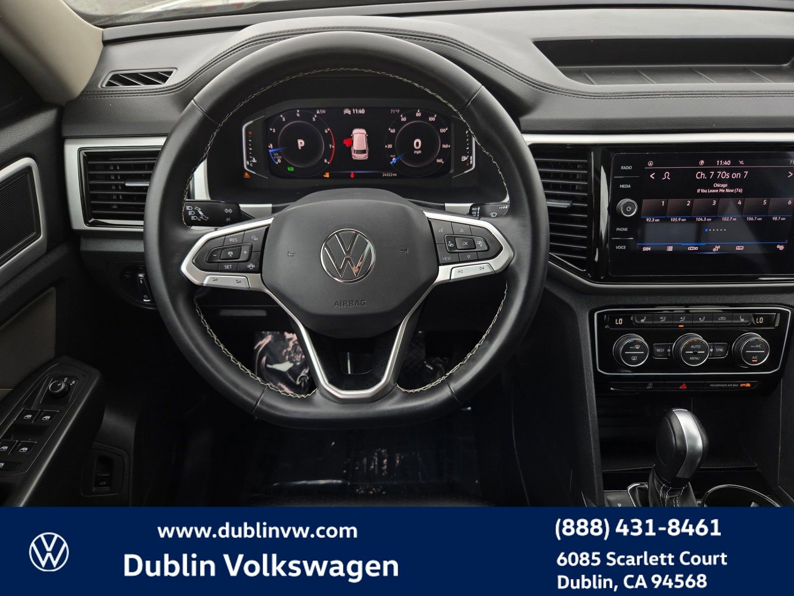 Used 2023 Volkswagen Atlas SE w/ Panoramic Sunroof Package image 13