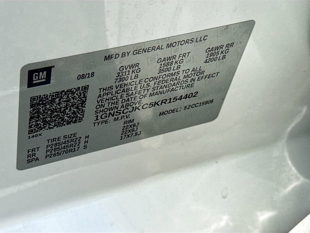 Used 2019 Chevrolet Suburban Premier RWD image 46