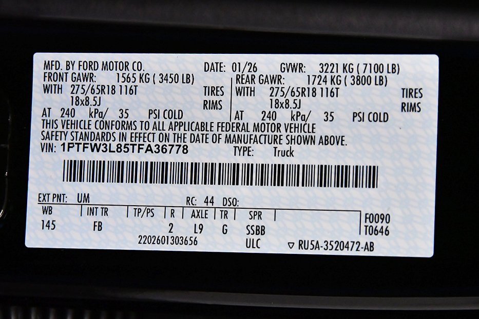 New 2026 Ford F150 XLT w/ Equipment Group 302A MID AWD/4WD image 38