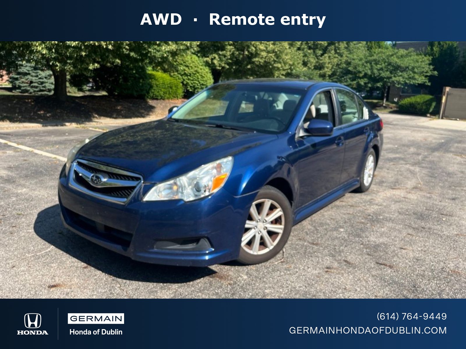 Used 2010 Subaru Legacy 2.5i Premium