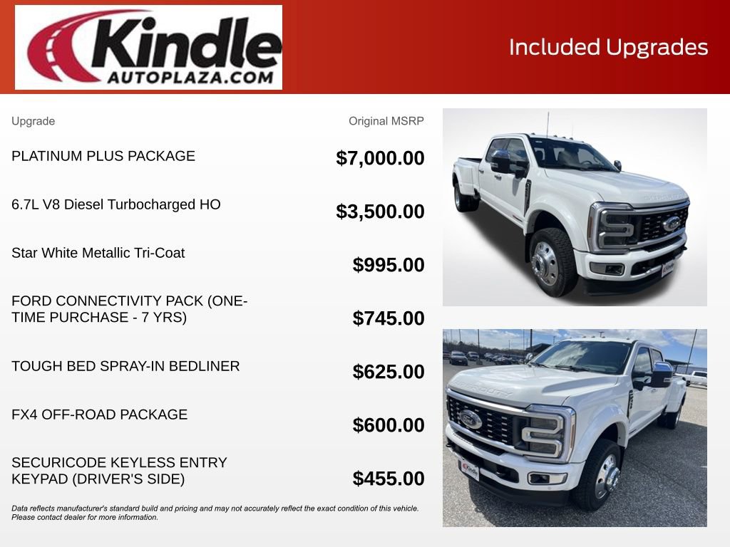 New 2026 Ford F450 Platinum w/ Platinum Plus Package image 5