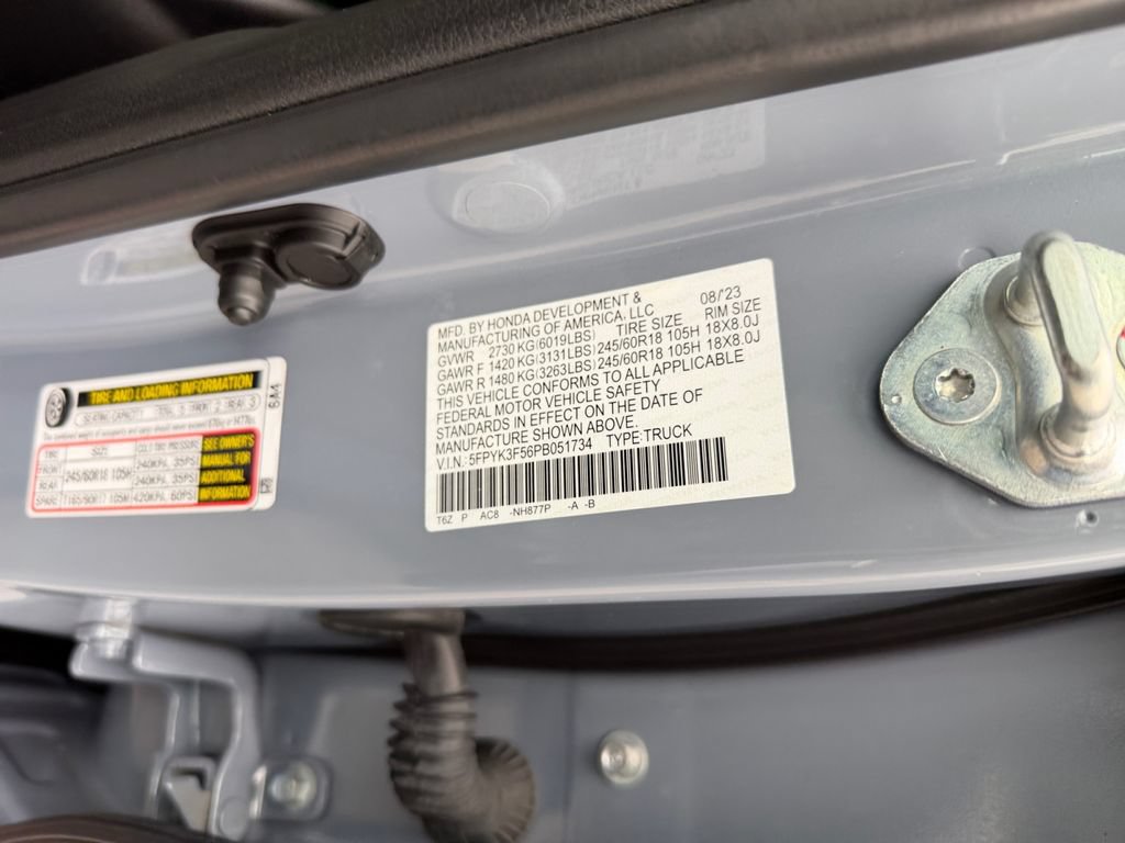 Used 2023 Honda Ridgeline RTL image 30
