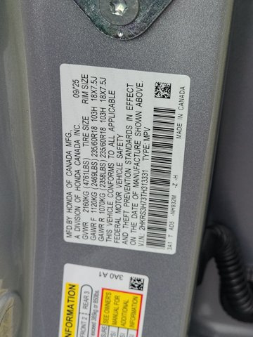 Certified 2026 Honda CR-V EX-L image 33
