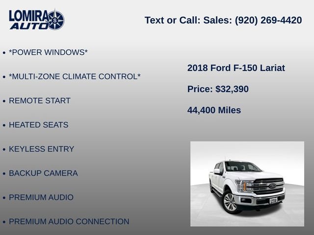 Used 2018 Ford F150 Lariat AWD/4WD image 21