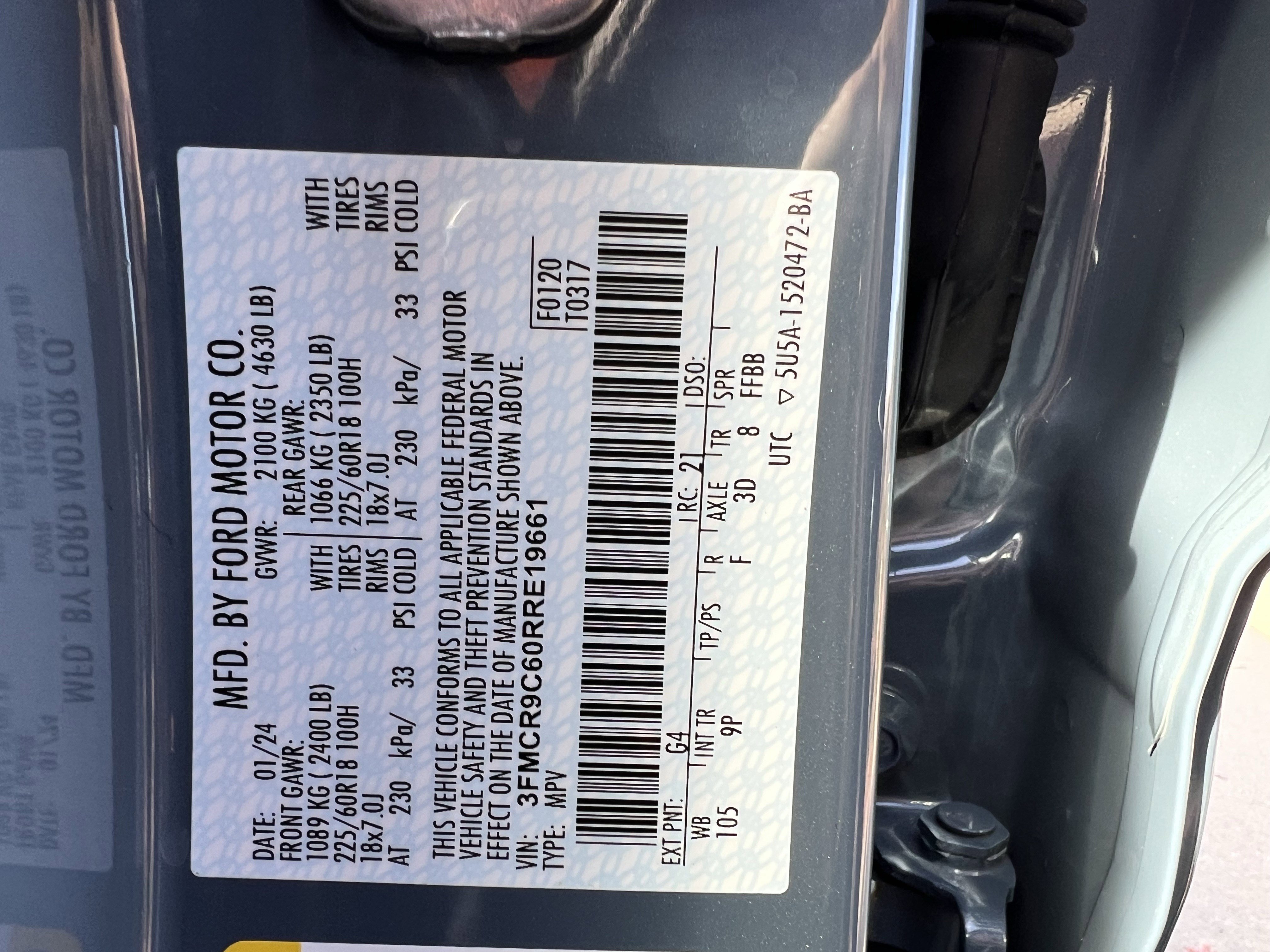 Used 2024 Ford Bronco Sport Outer Banks w/ Tech Package image 37