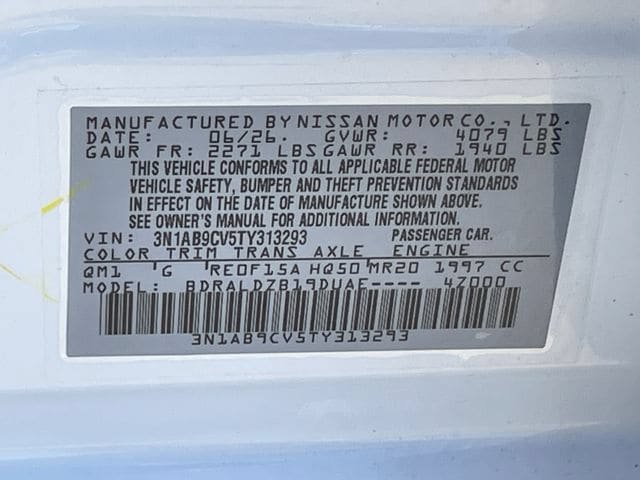 Used 2026 Nissan Sentra SV w/ SV Convenience Package FWD image 28
