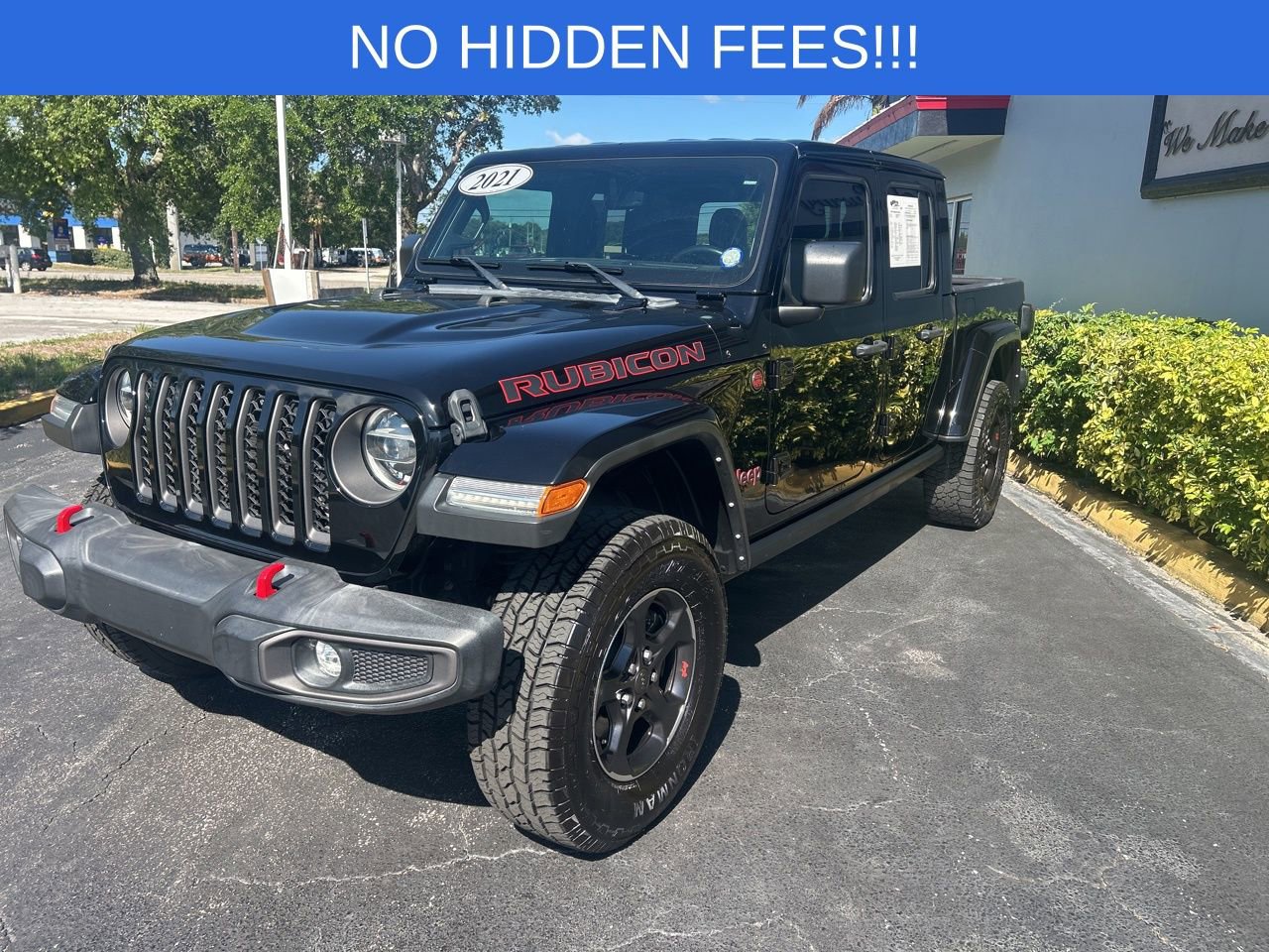 Used 2021 Jeep Gladiator Rubicon AWD/4WD image 4