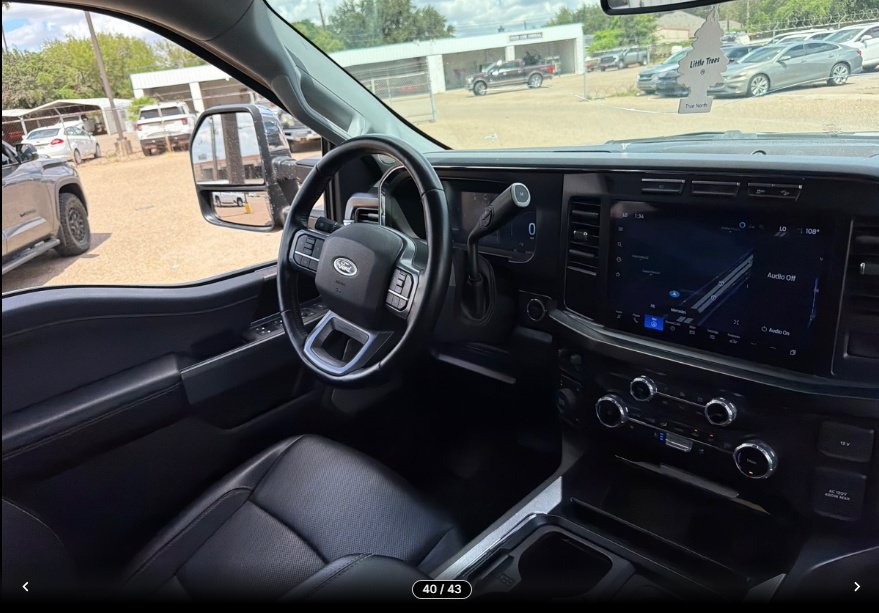 Used 2023 Ford F250 Lariat w/ Chrome Package AWD/4WD image 12