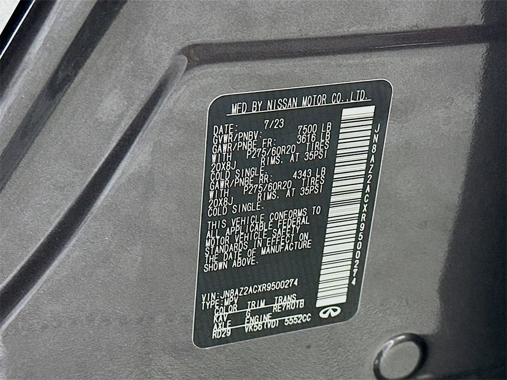 Used 2024 INFINITI QX80 Luxe image 35