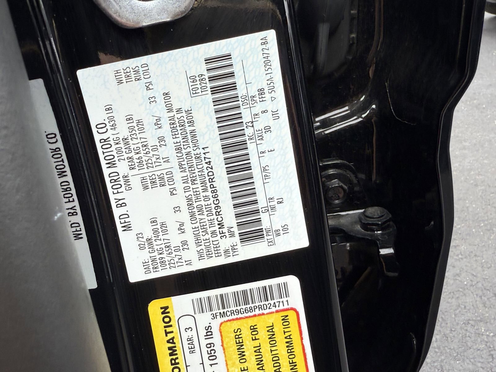 Certified 2023 Ford Bronco Sport Heritage w/ Heritage Convenience Package image 28