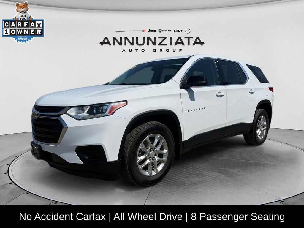 Used 2021 Chevrolet Traverse LS w/ LPO, Floor Liner Package