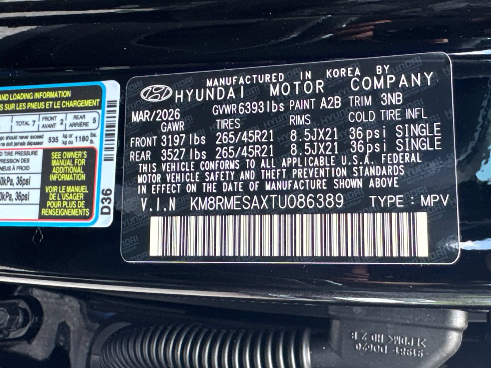 New 2026 Hyundai Palisade Calligraphy AWD/4WD image 27