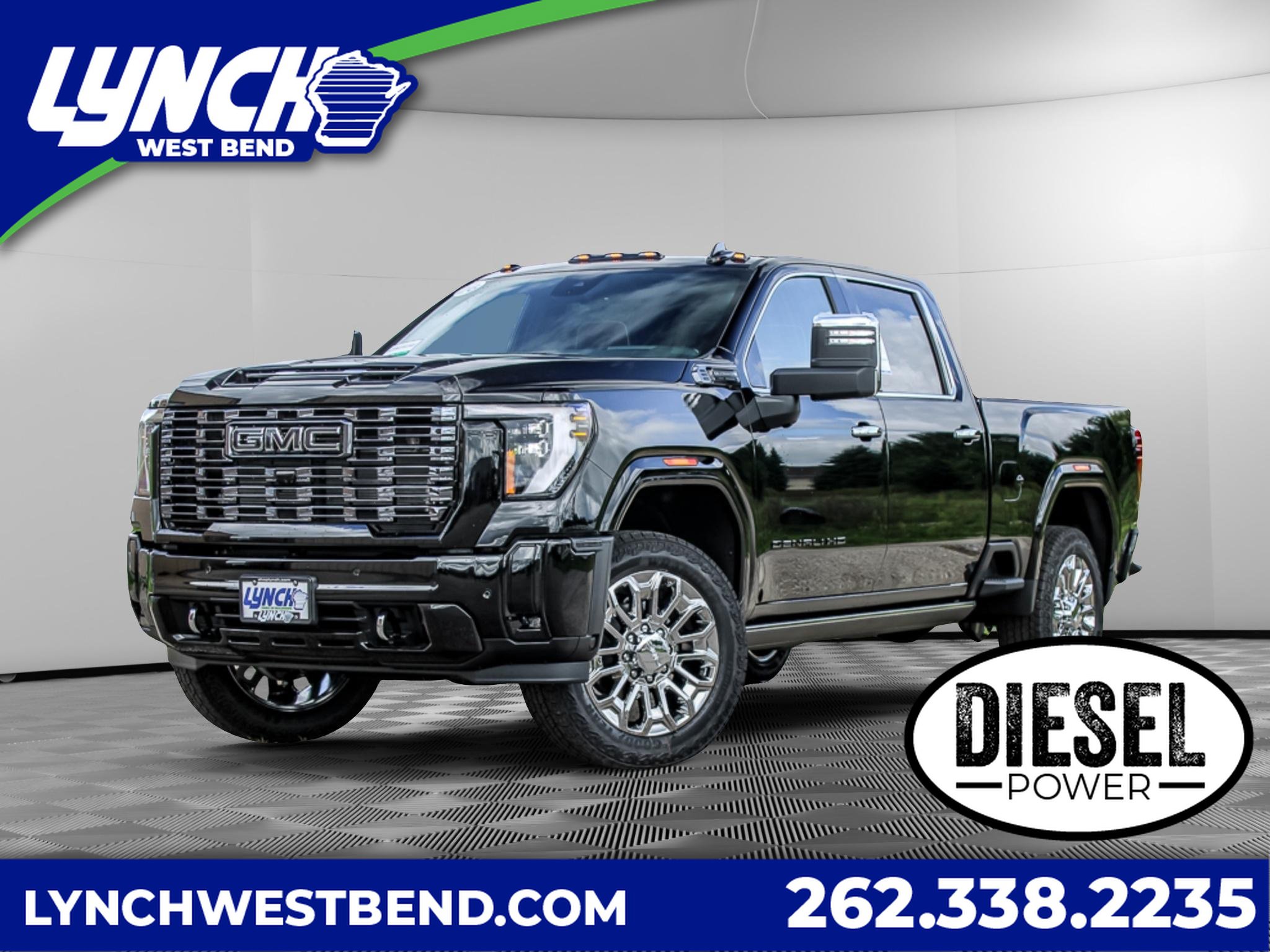 New 2026 GMC Sierra 2500 Denali Ultimate w/ LPO, Black Badging Package
