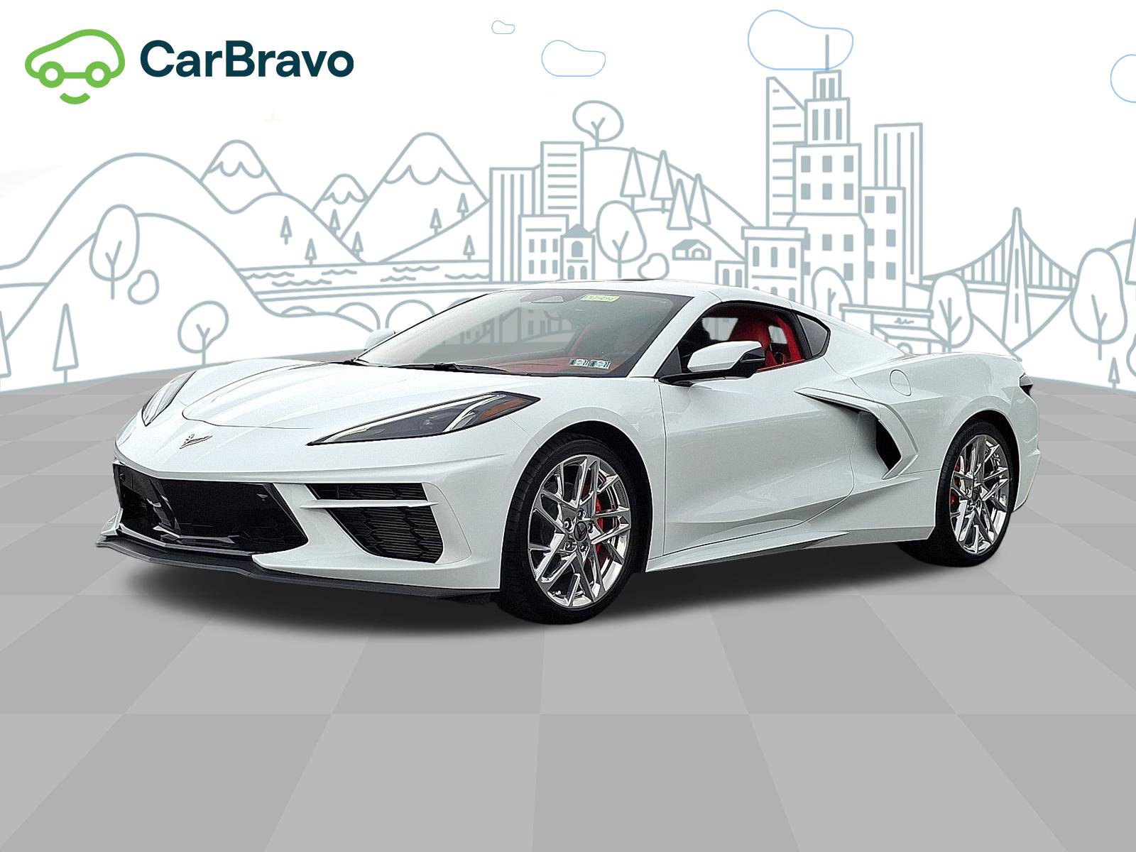 Certified 2025 Chevrolet Corvette Stingray Premium Cpe w/ Chrome Exterior Badge Package RWD image 1