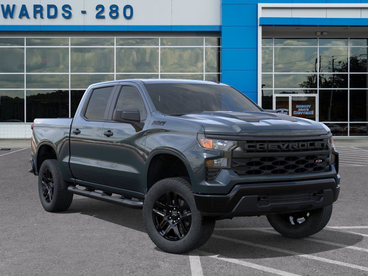 New 2026 Chevrolet Silverado 1500 Custom Trail Boss w/ Dark Appearance Package image 7