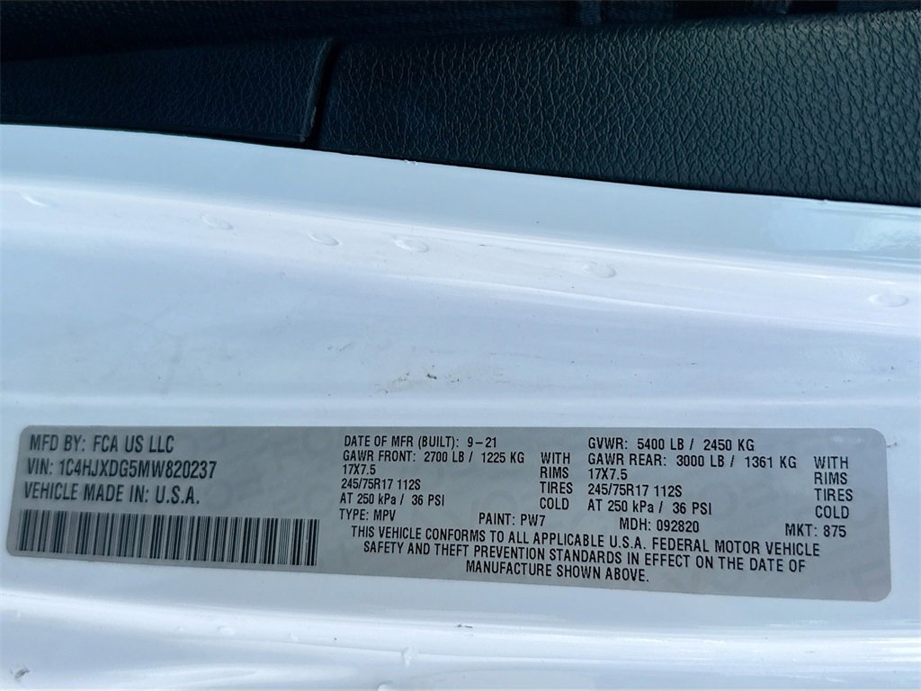 Used 2021 Jeep Wrangler Unlimited Sport image 35