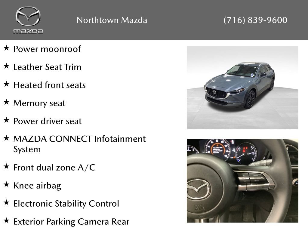 Certified 2023 MAZDA CX-30 AWD 2.5 S w/ Preferred Package image 10