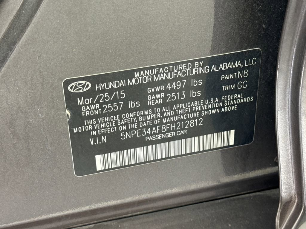 Used 2015 Hyundai Sonata Sport w/ Option Group 04 image 29