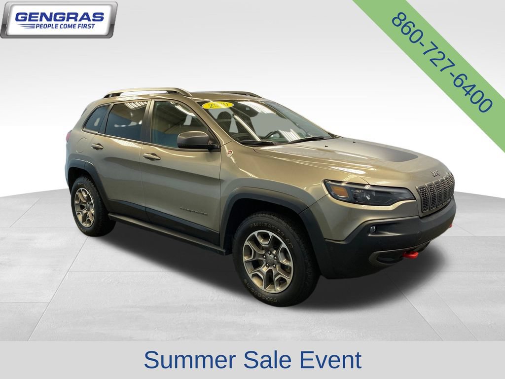 Used 2020 Jeep Cherokee Trailhawk AWD/4WD image 9