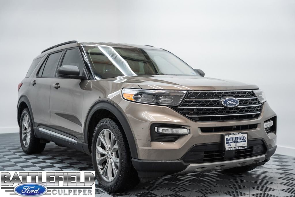 Certified 2021 Ford Explorer XLT w/ Equipment Group 202A image 1