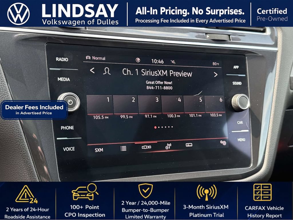 Certified 2022 Volkswagen Tiguan SE R-Line AWD/4WD image 22