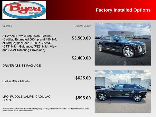 Used 2024 Cadillac Lyriq Tech w/ Driver Assist Package AWD/4WD image 10