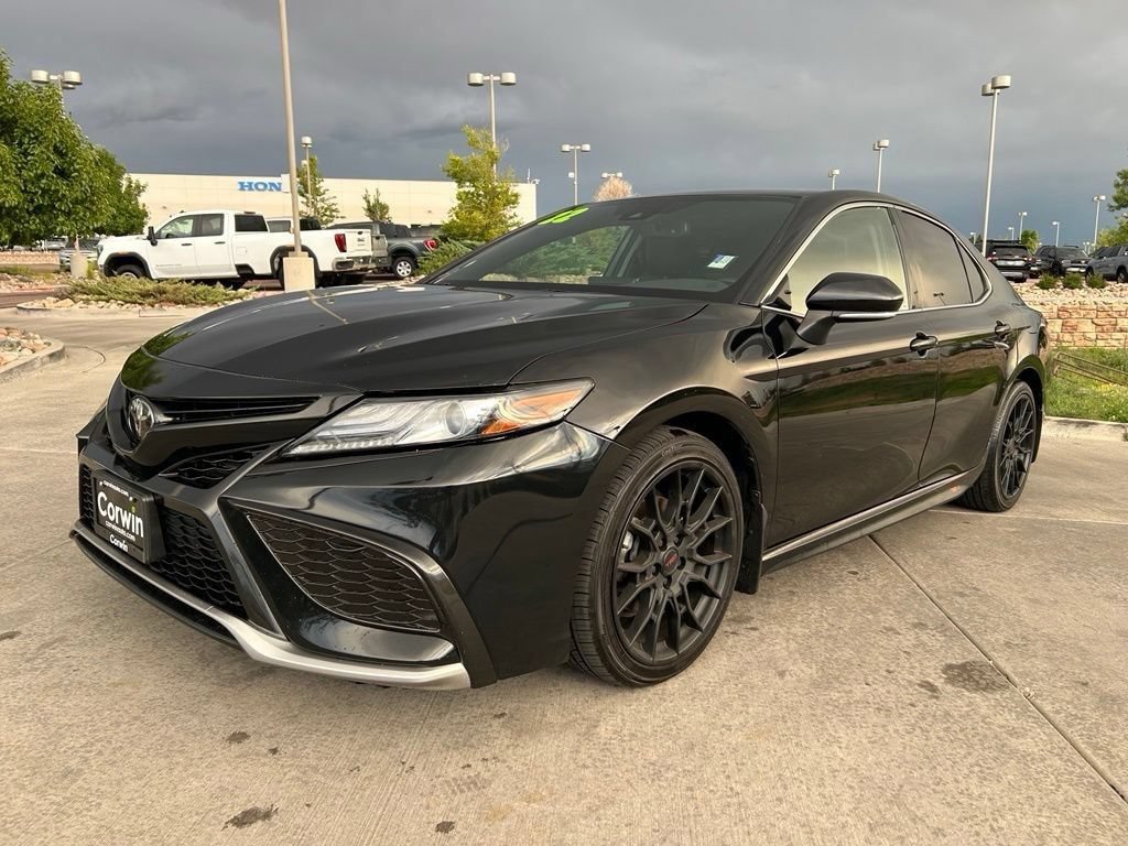 Used 2022 Toyota Camry XSE w/ TRD Appearance Package (TMS) FWD image 3