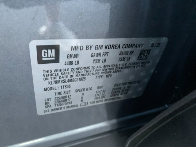 Used 2021 Chevrolet TrailBlazer ACTIV w/ Sun and Liftgate Package AWD/4WD image 28