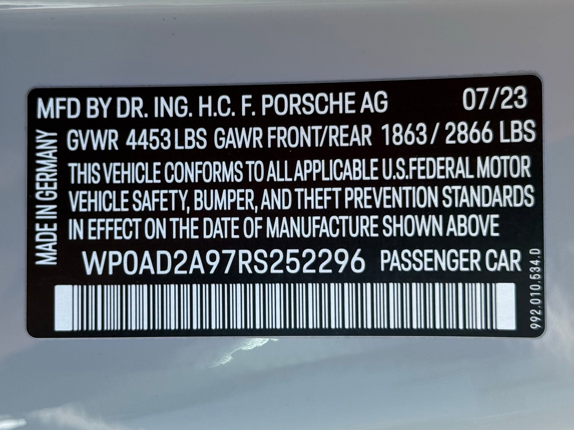 Certified 2024 Porsche 911 Turbo S AWD/4WD image 37