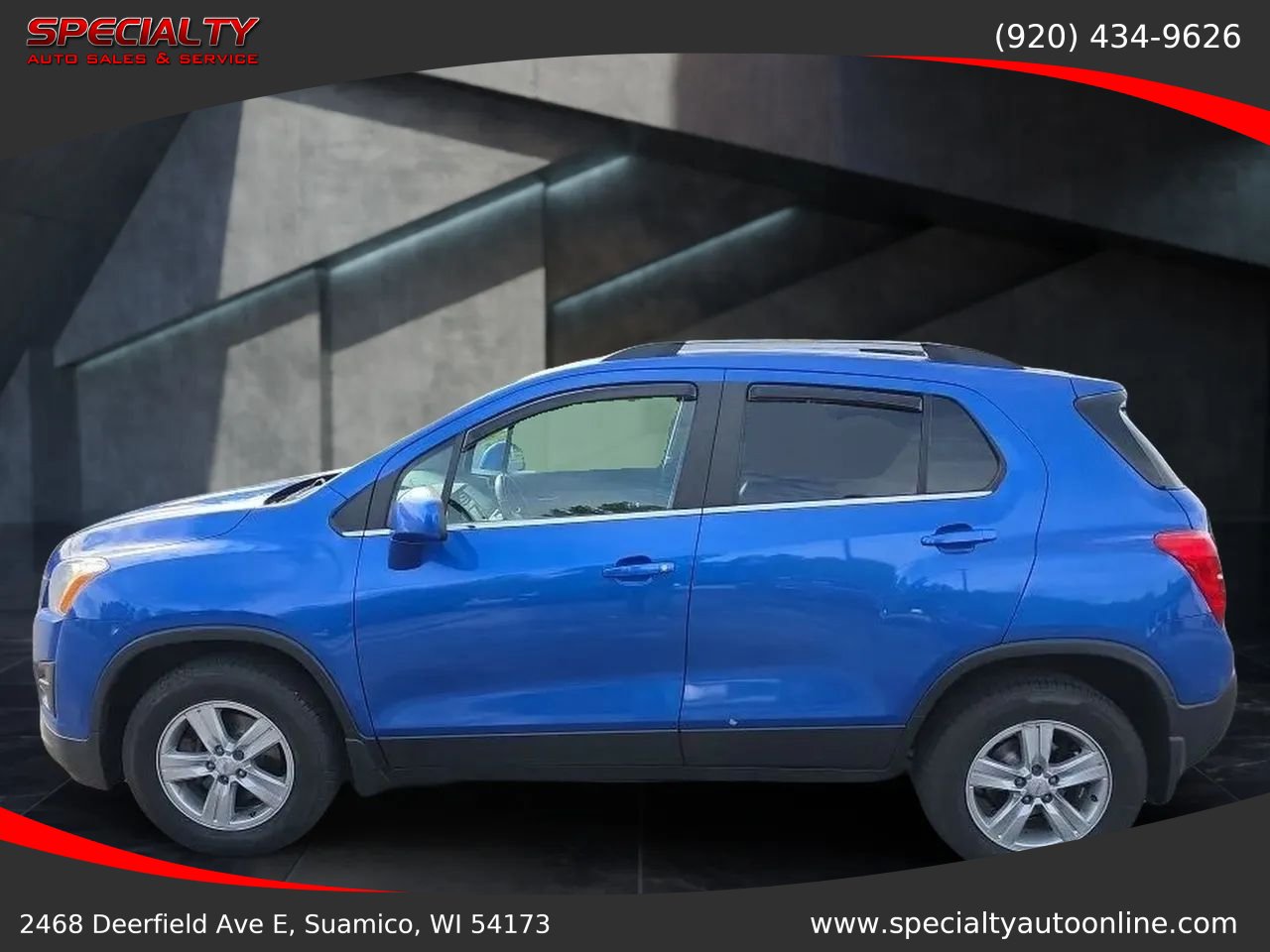 Used 2016 Chevrolet Trax LT w/ LT Convenience Package AWD/4WD image 2