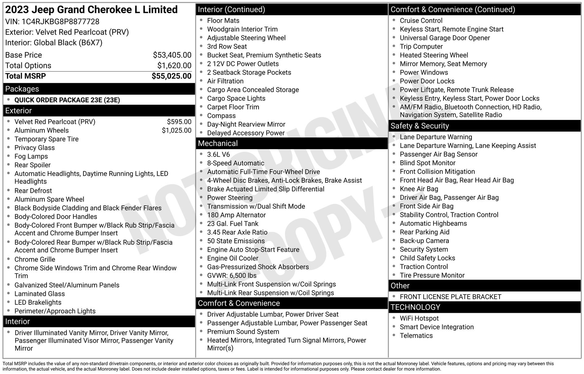 Used 2023 Jeep Grand Cherokee L Limited image 4