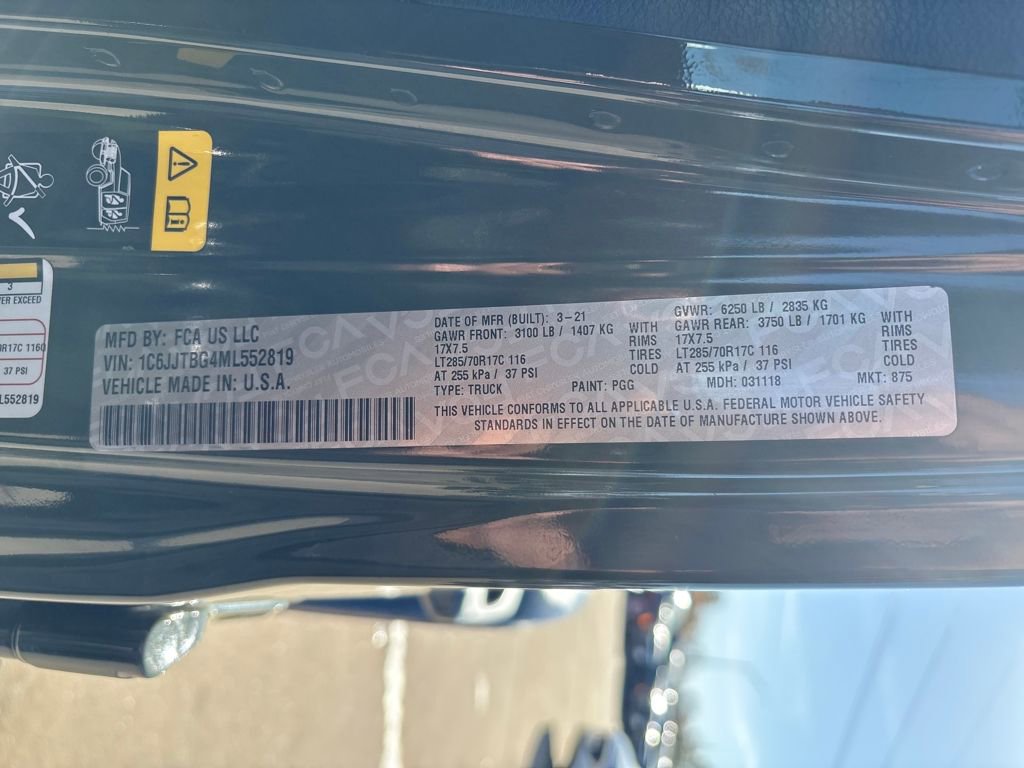 Used 2021 Jeep Gladiator Rubicon image 34