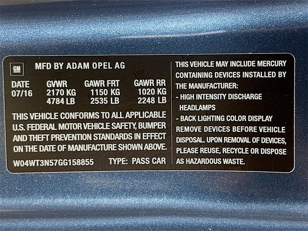 Used 2016 Buick Cascada Premium image 38