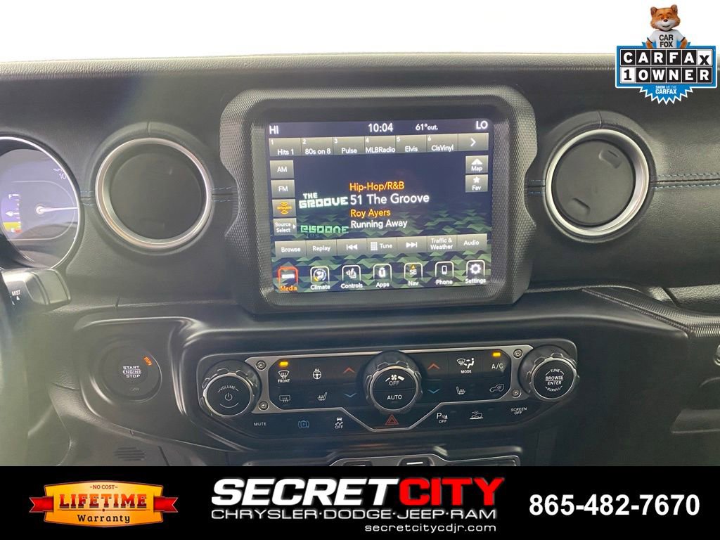 Used 2022 Jeep Wrangler Unlimited Rubicon 4xe w/ Steel Bumper Group AWD/4WD image 22