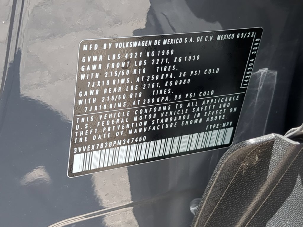 Certified 2023 Volkswagen Taos SE w/ Panoramic Sunroof Package FWD image 37