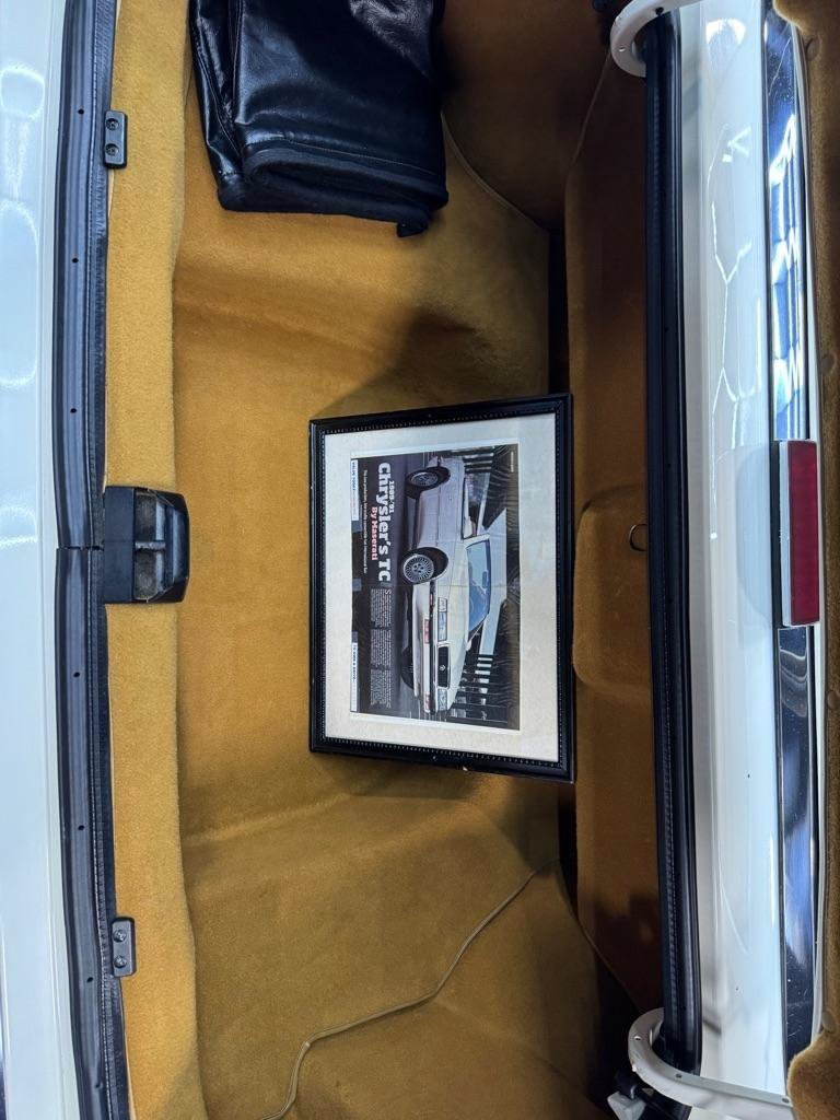 Used 1990 Chrysler TC by Maserati FWD image 18
