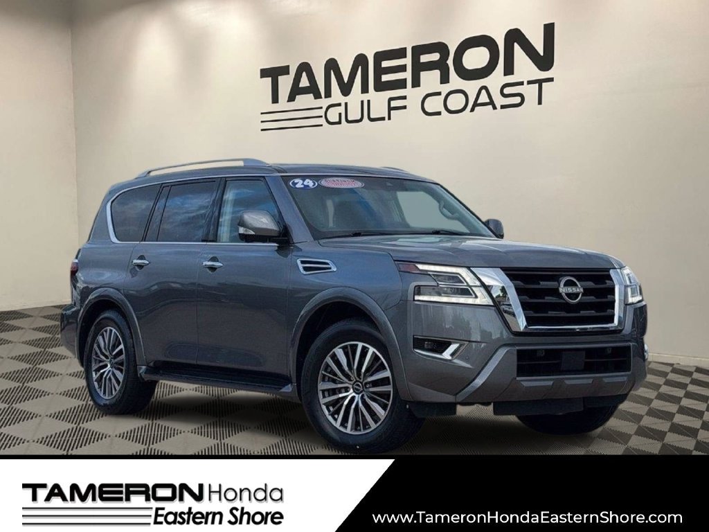 Used 2024 Nissan Armada SL w/ Captain's Chairs Package AWD/4WD image 1