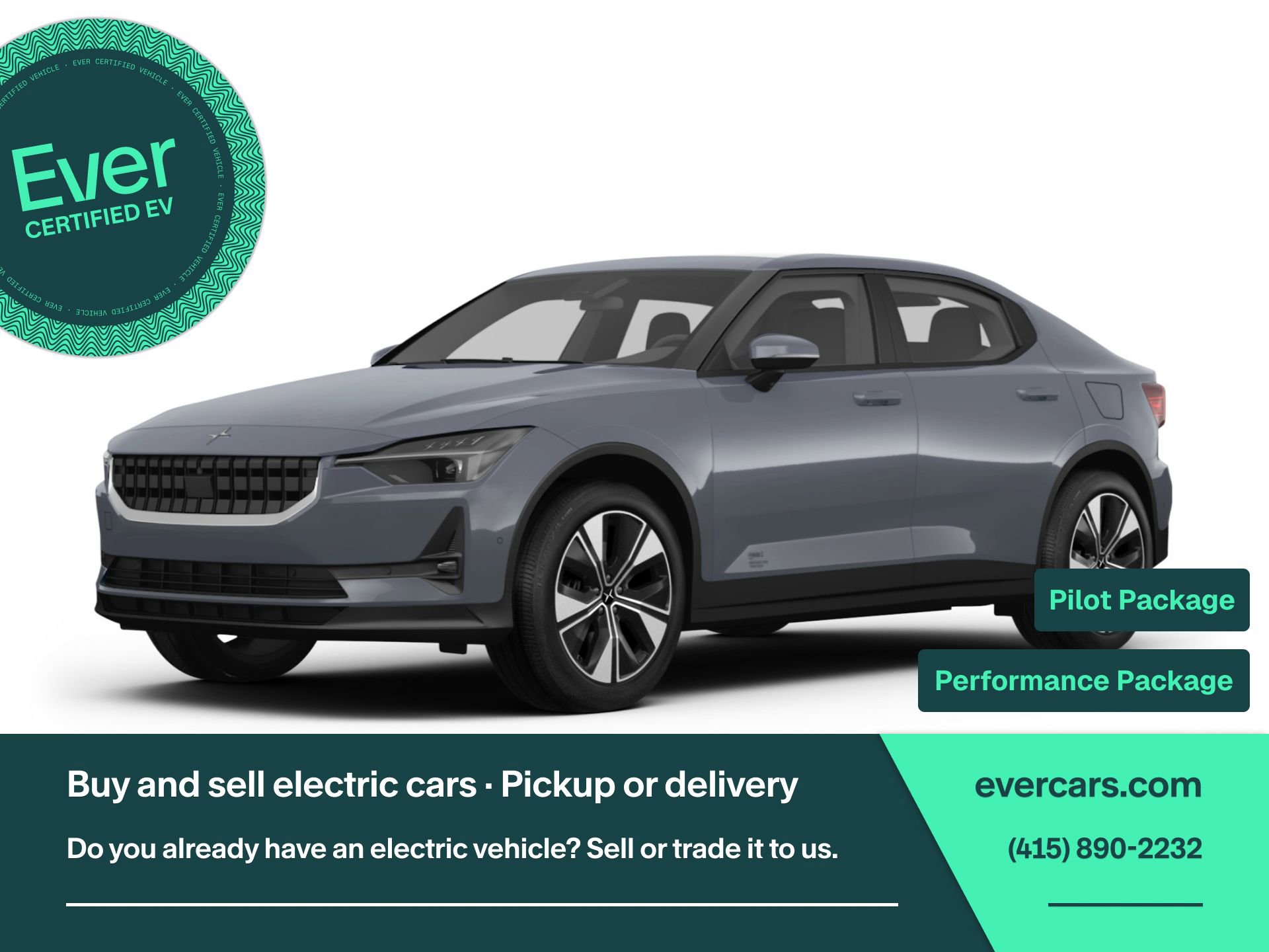 Used 2023 Polestar Polestar 2 w/ Pilot Pack image 1