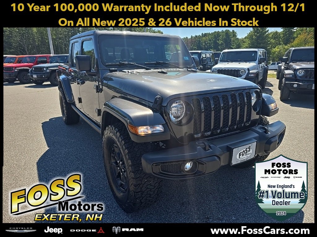 Certified 2023 Jeep Gladiator Willys