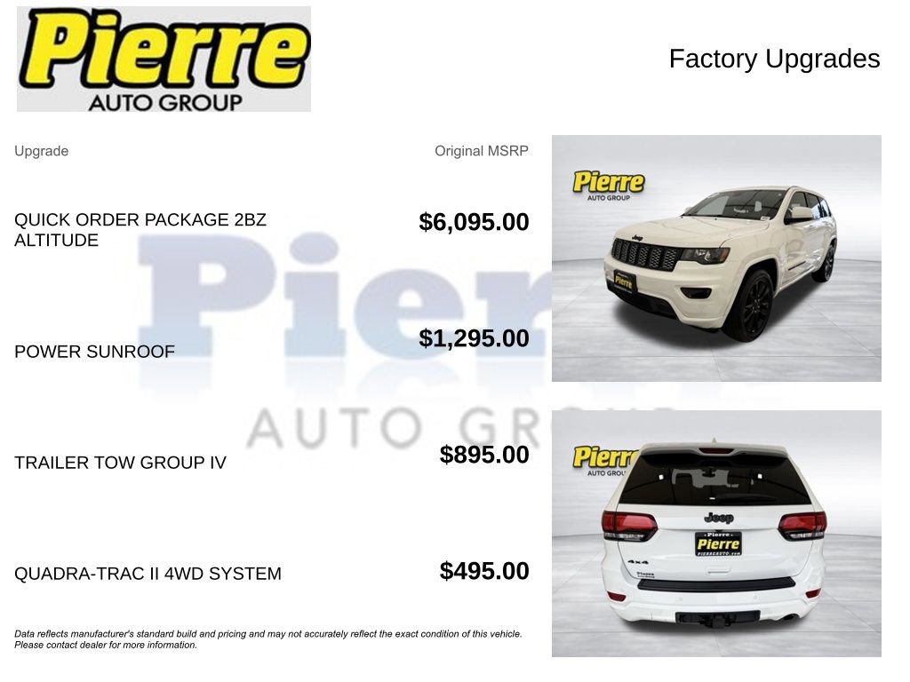 Used 2020 Jeep Grand Cherokee Altitude image 13