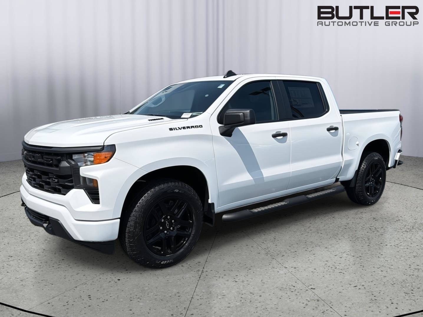 New 2026 Chevrolet Silverado 1500 Custom w/ Turbomax Blackout Package