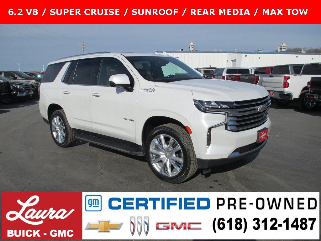 Certified 2023 Chevrolet Tahoe High Country w/ Advanced Technology Package image 1