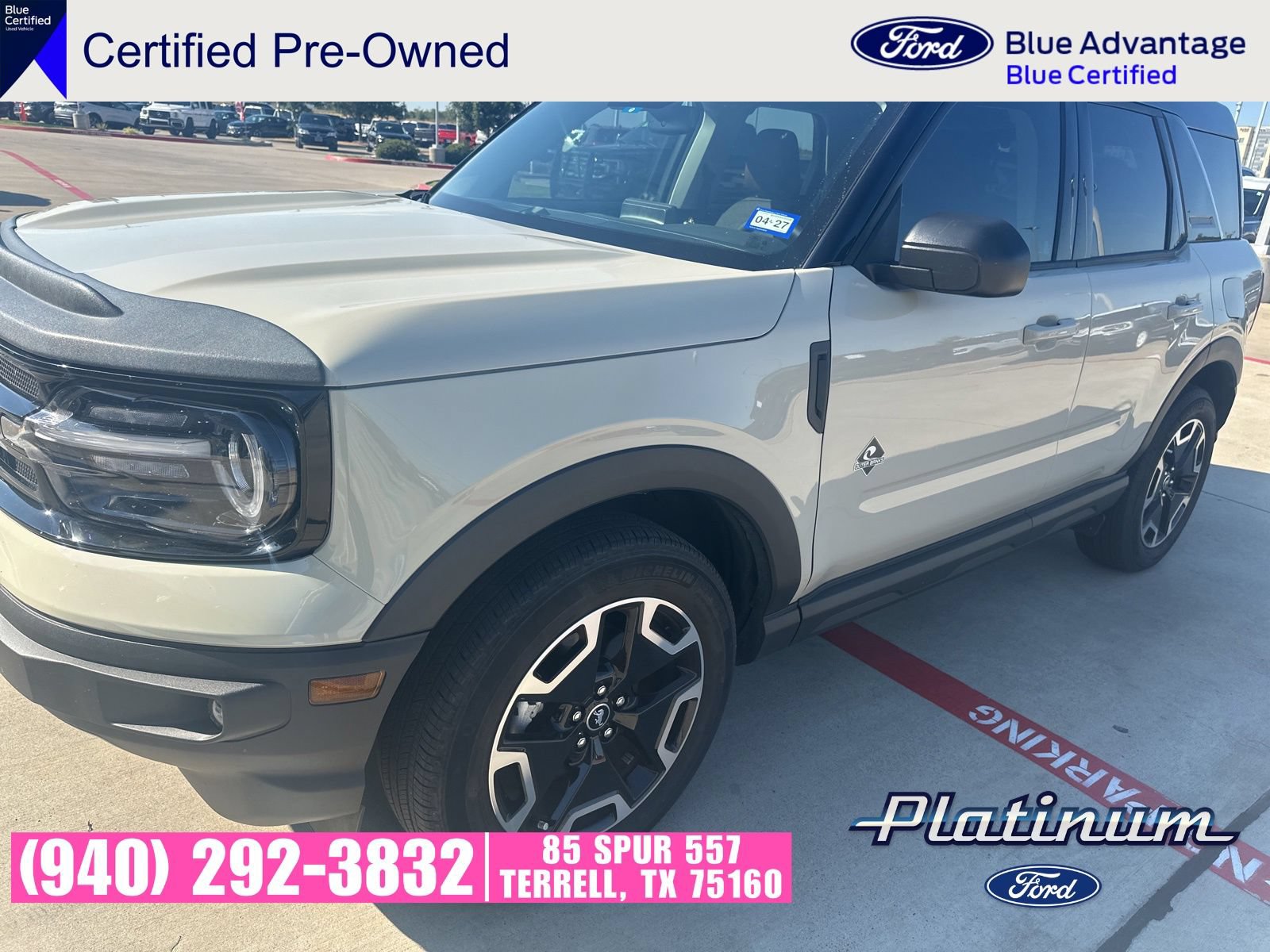 Used 2024 Ford Bronco Sport Outer Banks w/ Tech Package AWD/4WD image 13