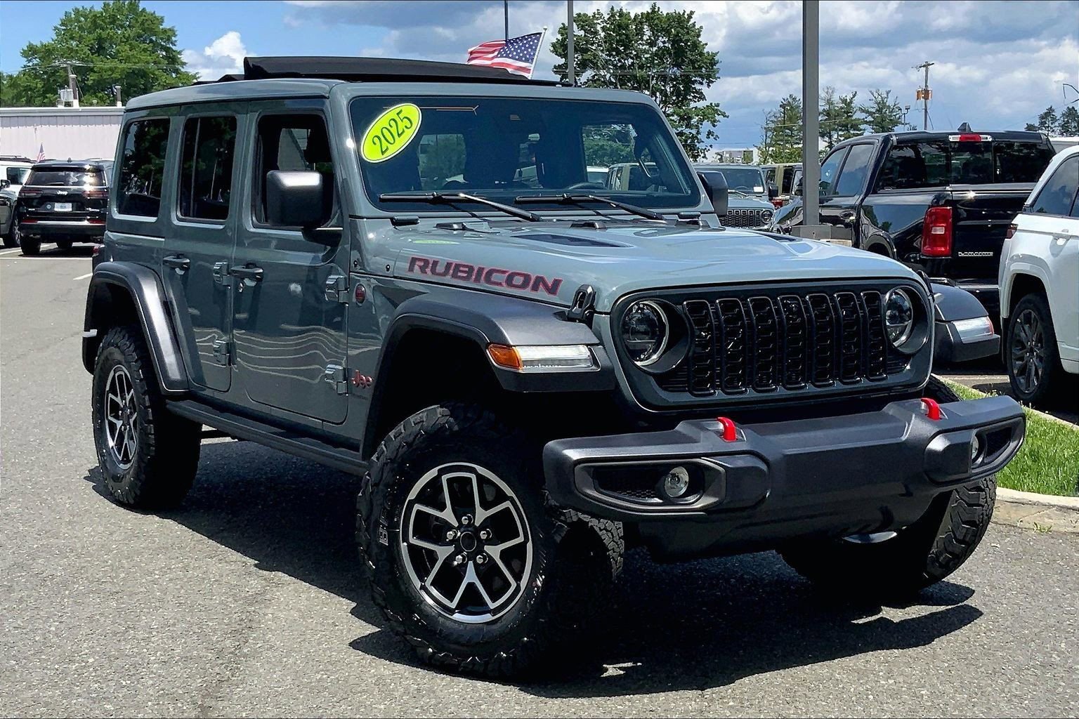 Certified 2025 Jeep Wrangler Unlimited Rubicon w/ Safety Group AWD/4WD image 2