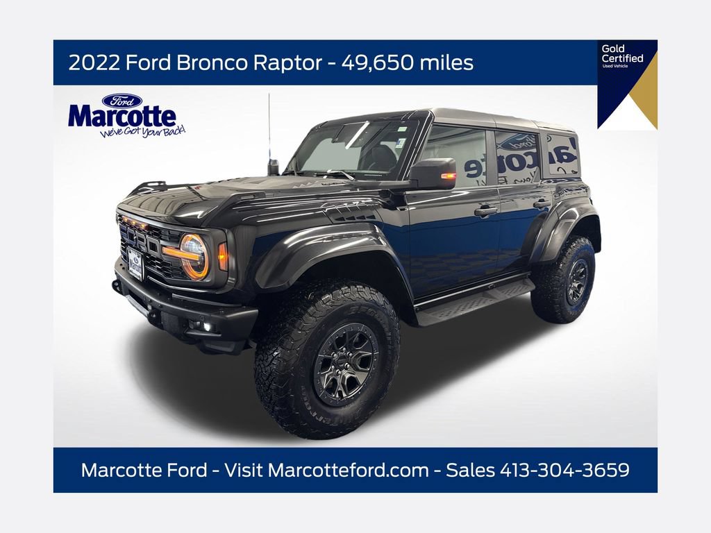 Certified 2022 Ford Bronco Raptor