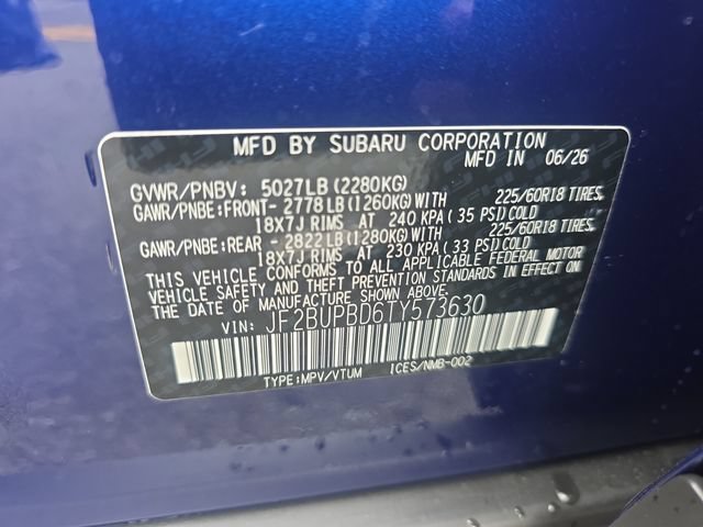 New 2026 Subaru Outback Premium AWD/4WD image 25